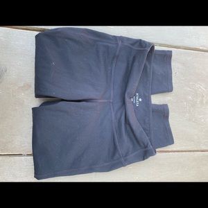 Athleta black crop leggings